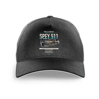 Thumbnail for SPEY 511 design on black printed hat
