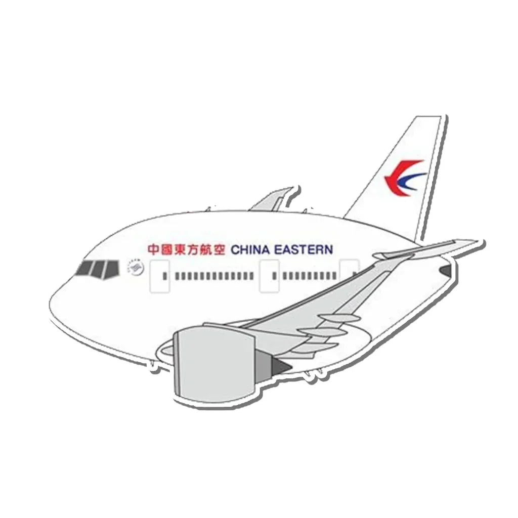 China Eastern Airlines Boeing B777 Airplanes sticker, Wide 6cm (2.3inches)