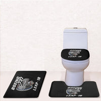 Thumbnail for Boeing 737 & Leap 1B Toilet Seat Cover Three-piece aviation print on soft fabric toilet seat cover set.