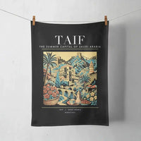 Thumbnail for TAIF - Poster - Towel - Black