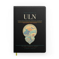 Thumbnail for Chinggis Khaan International Airport (ULN) design on black notebook