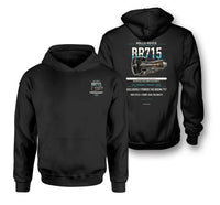 Thumbnail for BR715 design on black hoodie