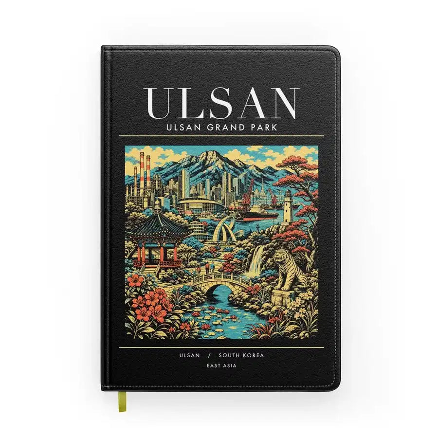 ULSAN - Poster - Notebook - Black