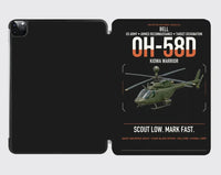 Thumbnail for Bell OH-58D Kiowa Warrior design on black ipad tablet case