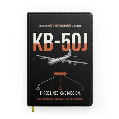 KB-50J Superfortress design on black notebook