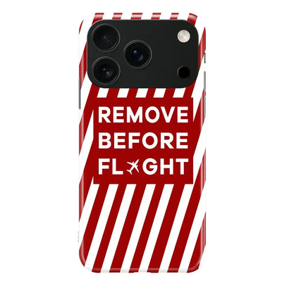 Remove Before Flight iPhone Case
