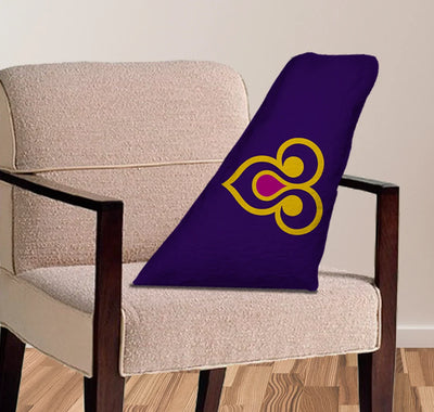 Thai Airlines aviation design on soft polyester filling aircraft tail pillow.