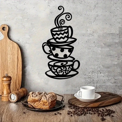 Coffee Time Motocross Metal Sign Wall Sculpture 21x40CM aviation design on premium decorative material hanging wall decoratio.
