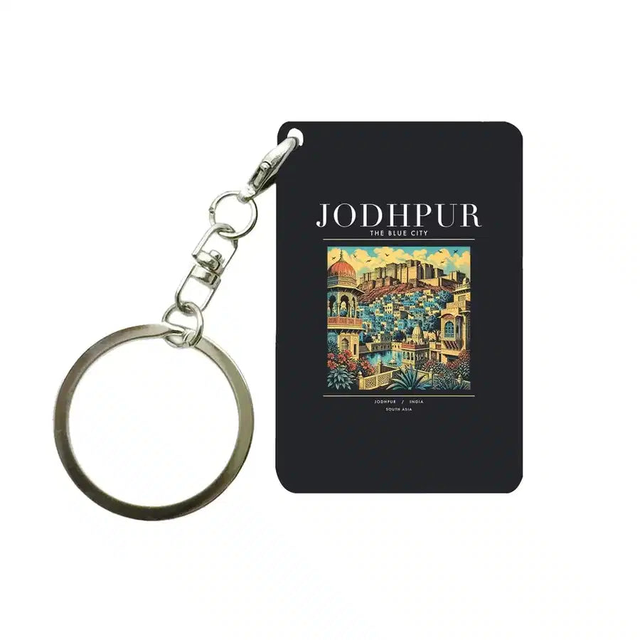 JODHPUR - Poster - Key Chain - Black