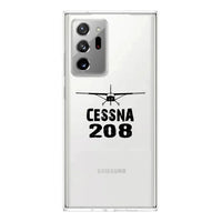 Thumbnail for Cessna 208 & Plane Transparent Silicone Samsung S & Note aviation themed transparent Samsung Galaxy S/Note case for Samsung G.
