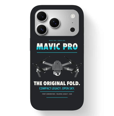 DJI Mavic Pro Case design on black iphone case