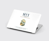 Thumbnail for Martha's Vineyard Airport (MVY) design on white MacBook case