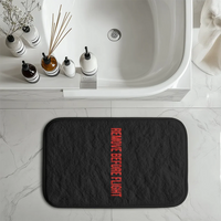 Thumbnail for Remove Before Flight 2 aviation design on soft absorbent fabric with non-slip backing bath mat.