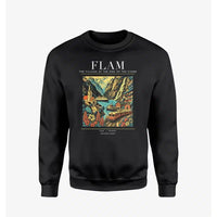 Thumbnail for FLAM - Poster - Sweatshirt - Black