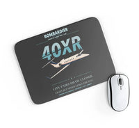 Thumbnail for Bombardier Learjet 40XR design on black rectangle mouse pad