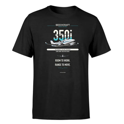King Air 350i design on black single side