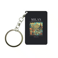 Thumbnail for MILAN - Poster - Key Chain - Black