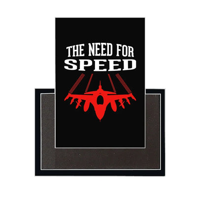 The Need For Speed aviation design magnet in strong neodymium core.