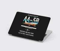 Thumbnail for Grumman American AA-5B Tiger design on black MacBook case