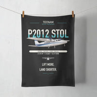Thumbnail for Tecnam P2012 STOL design on black towel