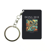 Thumbnail for DONG HOI - Poster - Key Chain - Black