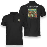 Thumbnail for MEDFORD - Poster - Double-Side Polo - Black