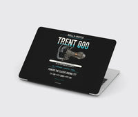 Thumbnail for TRENT 800 design on black MacBook case