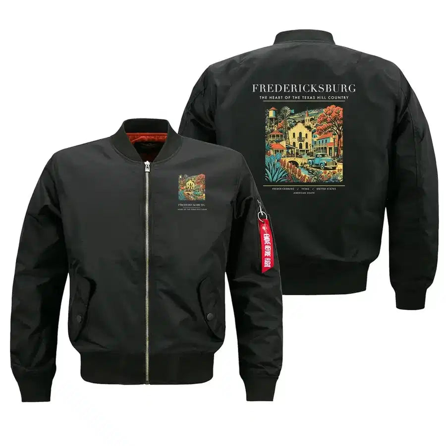 FREDERICKSBURG - Poster - Bomber Jacket - Black