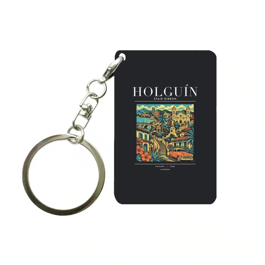 HOLGUÍN - Poster - Key Chain - Black