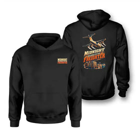 Double-Side Printing — Midnight Belongs To The Freighter Double-Side Hoodie