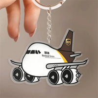 Thumbnail for UPS Boeing 747-8F Design Acrylic Keychain
