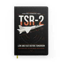 Thumbnail for BAC TSR-2 design on black notebook