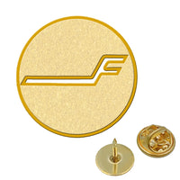 Thumbnail for Finnair Airlines aviation hollow pin in polished alloy.