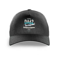 Thumbnail for Diamond DA62 design on black printed hat