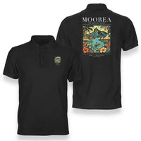 Thumbnail for MOOREA - Poster - Double-Side Polo - Black