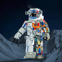 Thumbnail for Breaking Dawn Astronaut Collectible Building Blocks aviation themed Lego-style model aircraft in ABS plastic.