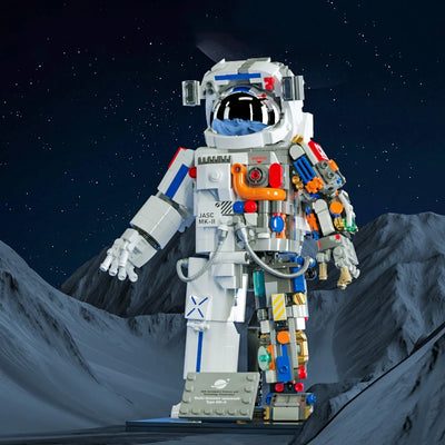 Breaking Dawn Astronaut Collectible Building Blocks aviation themed Lego-style model aircraft in ABS plastic.