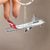 Thumbnail for Qantas Airbus A330 Design Acrylic Keychain