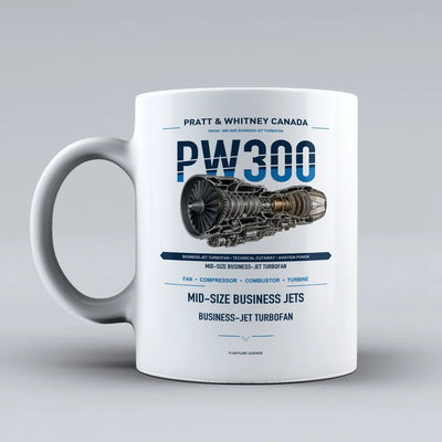 Mug design on white pw300