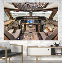 Thumbnail for Boeing 747 Cockpit canvas - 1 Piece