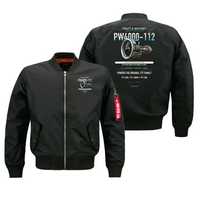 PW4000-112 design on black bomber