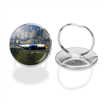 Amazing View with Blue Angels aviation ring in stainless steel.