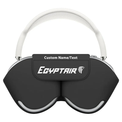 Egyptair Airlines aviation design on AirPods Max case for AirPods Max.