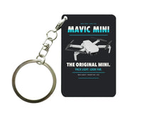Thumbnail for DJI Mavic Mini Key Chain design on black key chain