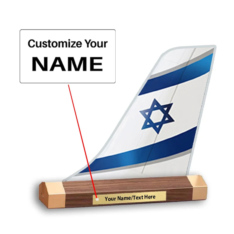 Customisable EL AL Israel Airlines Model - view 2