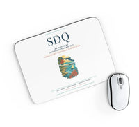 Thumbnail for Las Americas International Airport (SDQ) design on white rectangle mouse pad