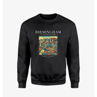 Thumbnail for BIRMINGHAM - Poster - Sweatshirt - Black