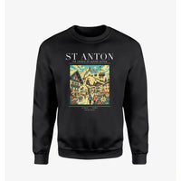 Thumbnail for ST ANTON - Poster - Sweatshirt - Black