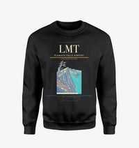 Thumbnail for Klamath Falls Airport (LMT) design on black sweatshirt