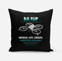 Thumbnail for DJI Flip design on black pillow